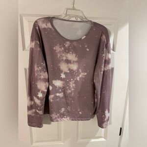 Women's Tie-Dye Long Sleeve Top